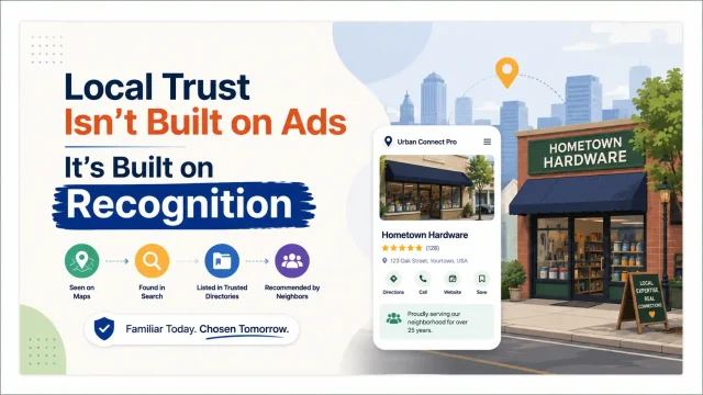 Local Trust Isn’t Built on Ads It’s Built on Recognition