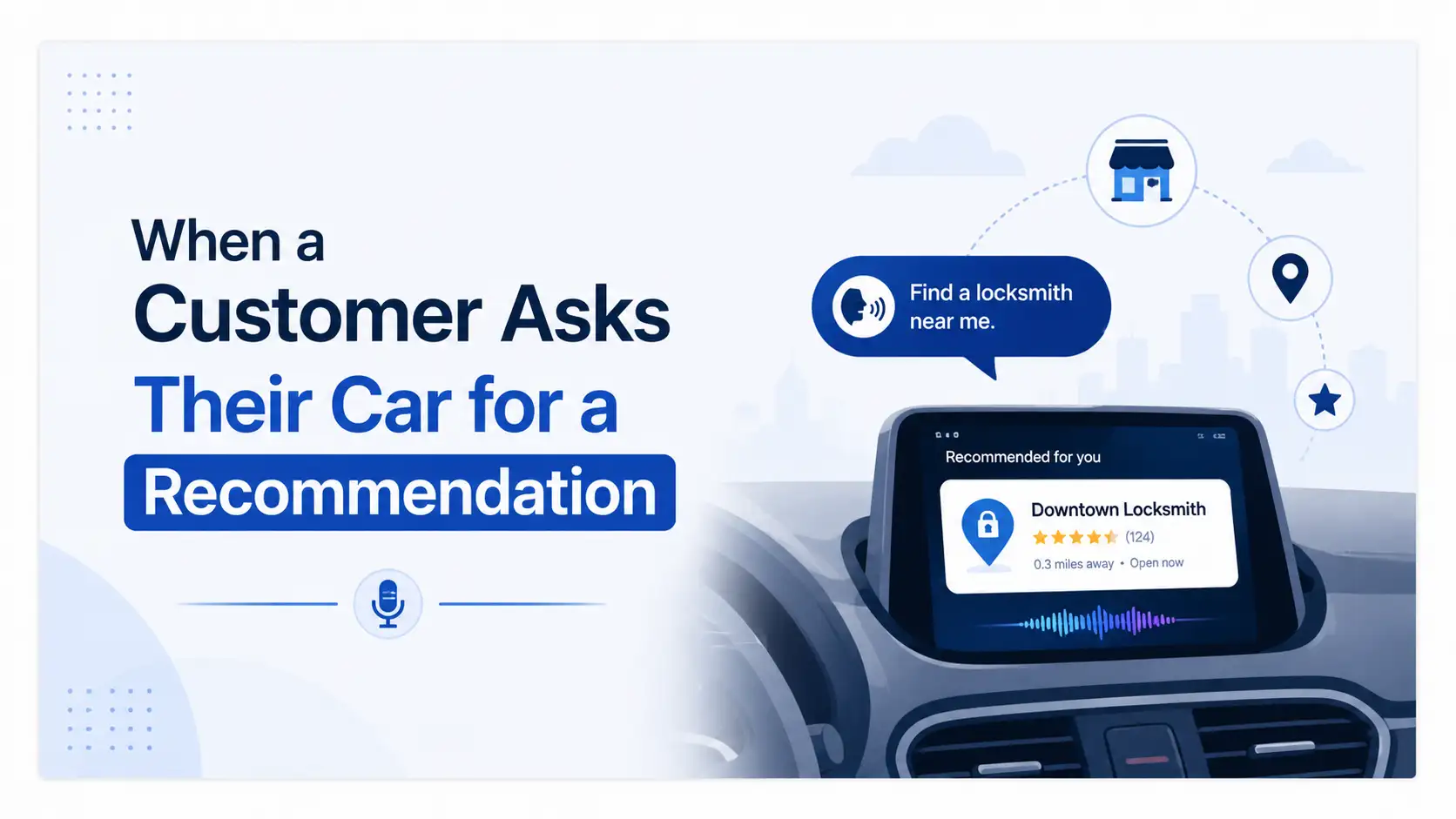 When a Customer Asks Their Car for a Recommendation